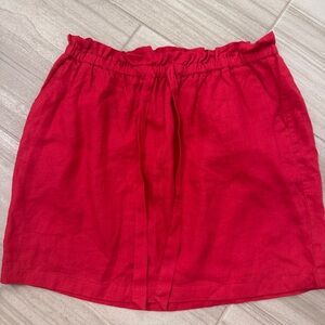 St Tropez 100% Linen Pink Women's Skirt